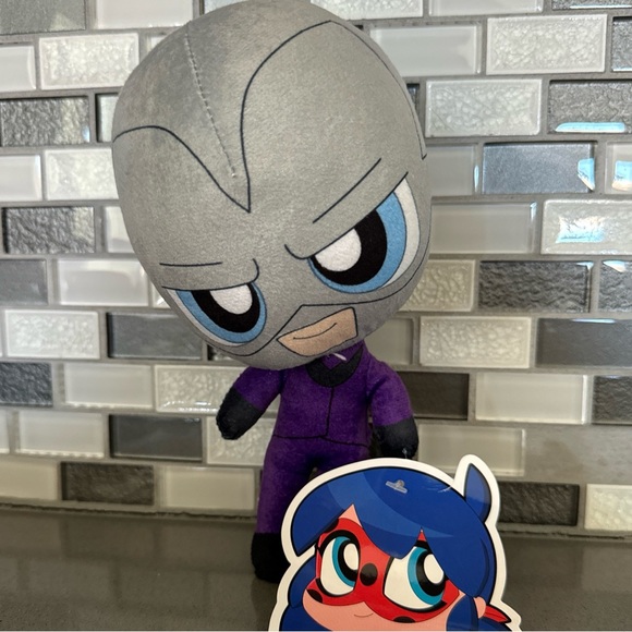 Miraculous Chibi (Zag Chibi) HAWK MOTH Plush / 9” / Limited Edition / BRAND NEW - Picture 1 of 14